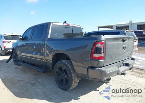 2021 Ram 1500 Lone Star 4X4 5'7 Box из США, поврежденный, VIN 1C6SRFFT8MN546533